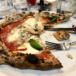 Theo’s - 12/09/2018:  Theo's Naples pizza RIVALS those pizzas made in Genoa, Portofino, Pisa, and Rome, Italy sans the pepperoni, i.e., bell peppers!
