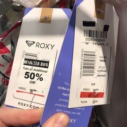 Designer Row - Identical items priced differently