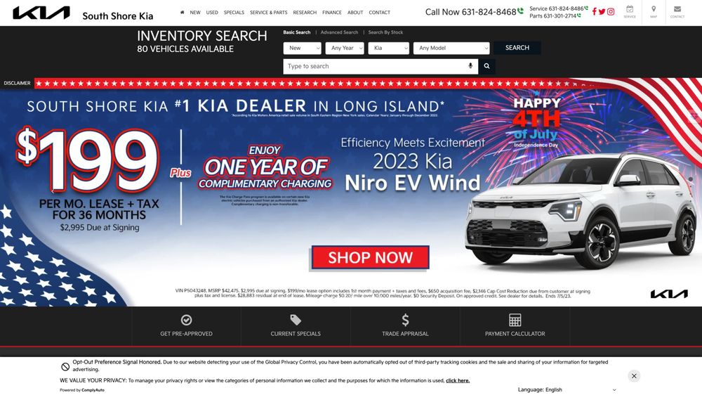 SOUTH SHORE KIA 42 Photos & 57 Reviews 1128 Sunrise Hwy, Copiague