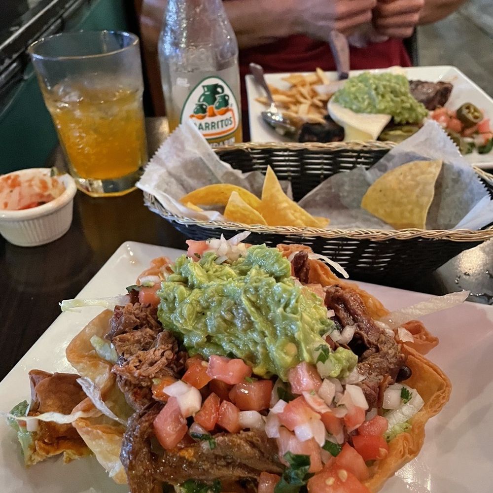 Refried Beans - Steak Taco Salad - Tacos Near Me - New York, New York Refried Beans - Steak Taco Salad - Tacos Near Me - New York, New York