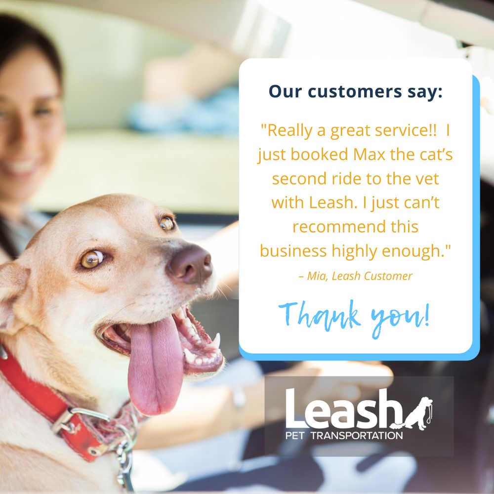 LEASH PET TRANSPORTATION Updated June 2024 Omaha, Nebraska Pet