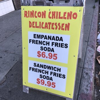 Rincon Chileno - Signage - Latin American Near Me - Los Angeles, California Rincon Chileno - Signage - Latin American Near Me - Los Angeles, California