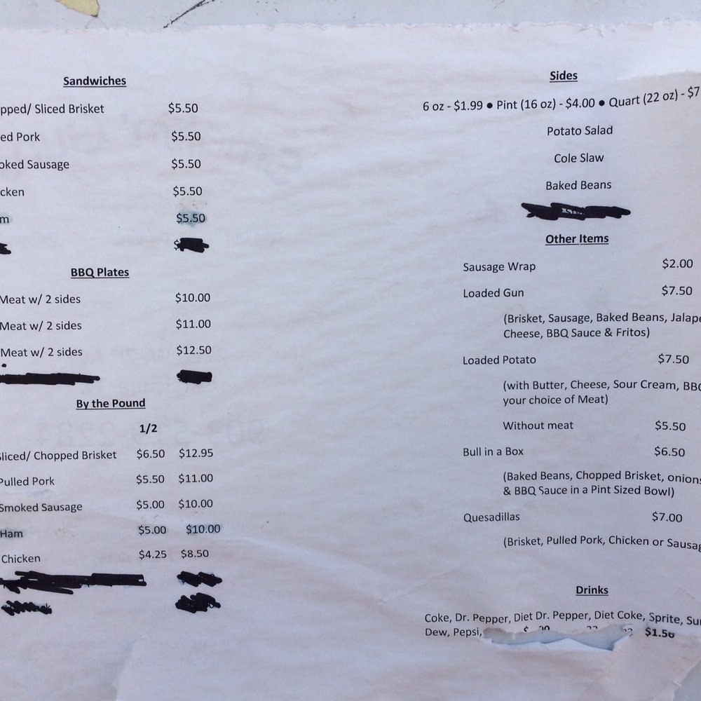 a menu for a restaurant a menu for a restaurant