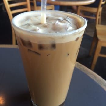 Cafe Borrone - Badly made triple iced white mocha - Breakfast & Brunch Near Me - Menlo Park, California