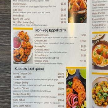 Tandoori Corner - Menu - Indian Near Me - Oceanside, California