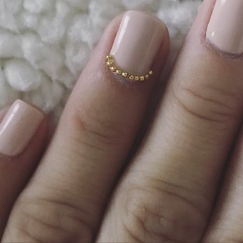 Magic Nails - Gel manicure with beads by Sanda. - Nail Salons Near Me - Passaic, New Jersey