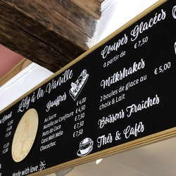 Lily à la Vanille - Menu