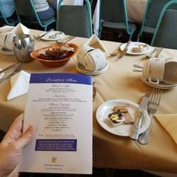 Hydro Hotel - Breakfast menu