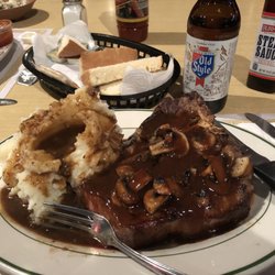 Jovial Club - The AMAZING Porterhouse Steak at the Jovial Club with the only beverage appropriate Old Style!