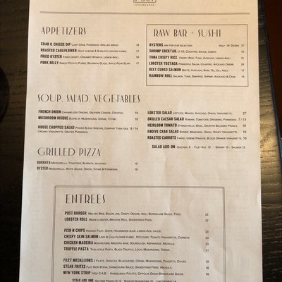 Menu photo 8 Post Kitchen and Bar Bradenton, FL Menu photo 8 Post Kitchen and Bar Bradenton, FL