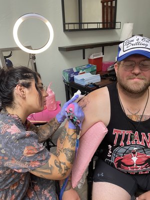 Tattoos - Come in and speak with one of our Oregon artists about your next tattoo project.