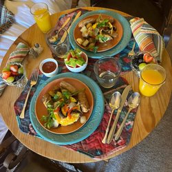 The Suites at Sedona - Frittata and Chicken Sausage!