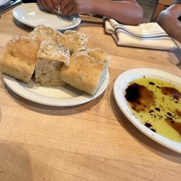 Absolutely fantastic bread - sea salt, warm, soft