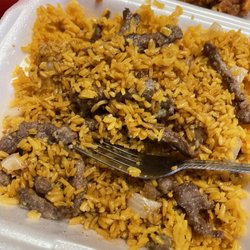 China One - Beef fried rice and Fried Chicken Wings (8)