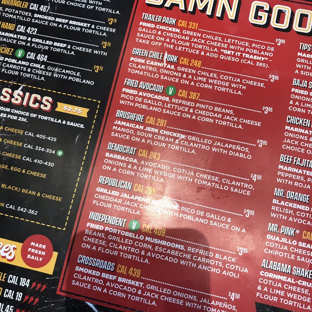 Torchy's Tacos - Menu - Tex-Mex Near Me - Plano, Texas