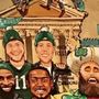 Photo of Eagles Win Mural