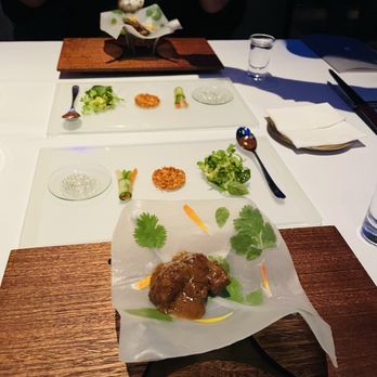 Next - BYO spring rolls with cilantro, mint, and marigold-laminated rice paper - New American Near Me - Chicago, Illinois Next - BYO spring rolls with cilantro, mint, and marigold-laminated rice paper - New American Near Me - Chicago, Illinois