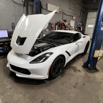 VibeDrive Mobile Auto Repair - Corvette in for a very expensive brake pad and rotor replacement. The rotors are astronomical ! - Auto Repair Near Me VibeDrive Mobile Auto Repair - Corvette in for a very expensive brake pad and rotor replacement. The rotors are astronomical ! - Auto Repair Near Me
