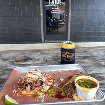 Hurtado Barbecue - Pulled pork tostada - Barbeque Near Me - Arlington, Texas Hurtado Barbecue - Pulled pork tostada - Barbeque Near Me - Arlington, Texas