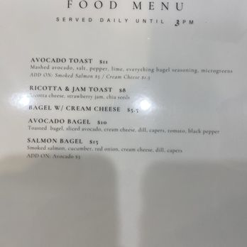 Ideology Coffee - Food menu - Coffee & Tea Near Me - Pasadena, California