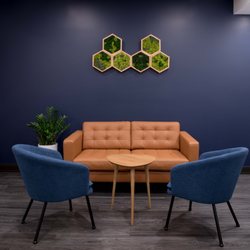 The Smile Lounge - Another look at the patient lounge.