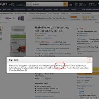 On Track Nutrition - Raspberry tea concentrate with sugar ingredient - Juice Bars & Smoothies Near Me - Sheboygan Falls, Wisconsin On Track Nutrition - Raspberry tea concentrate with sugar ingredient - Juice Bars & Smoothies Near Me - Sheboygan Falls, Wisconsin