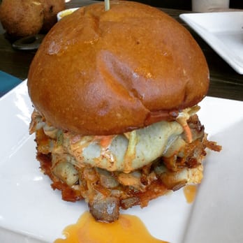 Bosscat Kitchen & Libations - Porchetta sandwich CRAAAAACK! - New American Near Me - Irvine, California