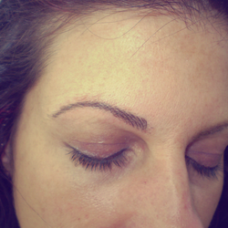 Transitions Cosmetic Tatooing - Brows with "3D" hairstroke effect.