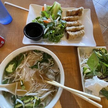 Pho So 1 - Beef ball Pho soup with spring rolls - Vietnamese Near Me - West Hills, California Pho So 1 - Beef ball Pho soup with spring rolls - Vietnamese Near Me - West Hills, California