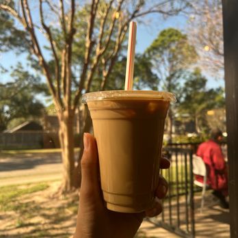 Summer Moon Coffee - A 16 oz. Iced Honey Latte - Coffee & Tea Near Me - Houston, Texas Summer Moon Coffee - A 16 oz. Iced Honey Latte - Coffee & Tea Near Me - Houston, Texas
