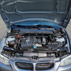 Mr Nice Car Mobile Auto Detailing - Engine compartment is super clean.
