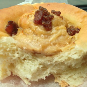 Kolache Republic - The Peanut Butter and Bacon Kolache was a delicious treat. #UpCloseSavor - Cafes Near Me - Columbus, Ohio