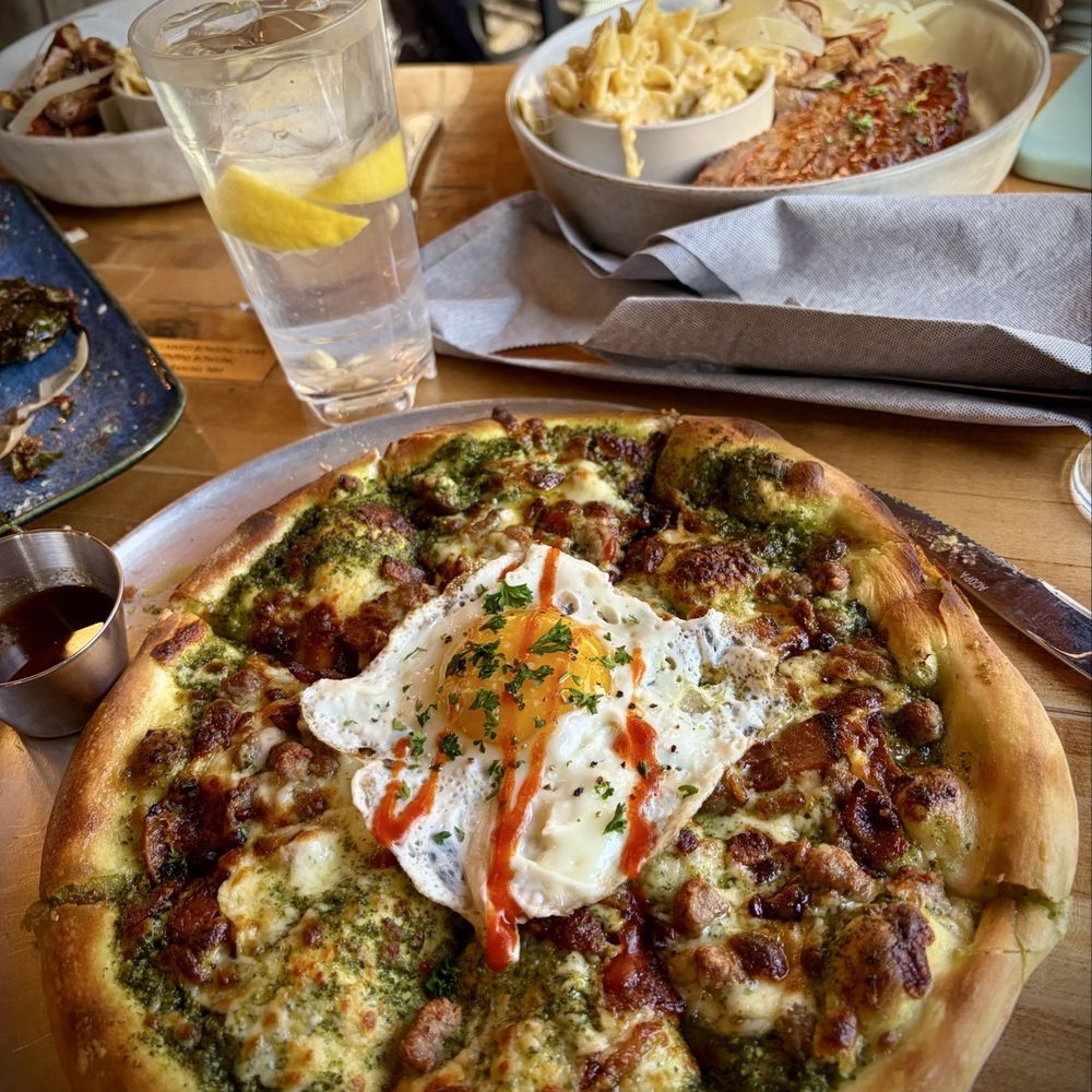 VINE - Hangover pizza - Breakfast & Brunch Near Me - Red River, New Mexico