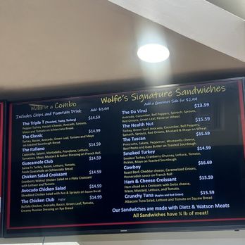 Wolfe’s kitchen and deli - Menu - Caterers Near Me - Claremont, California Wolfe’s kitchen and deli - Menu - Caterers Near Me - Claremont, California