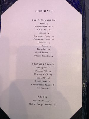 Menu photo 4 Rendezvous Grand Rapids, MI