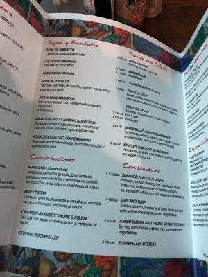 Menu photo 6 Restaurant Rio Grande Puerto Vallarta, JAL