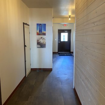 Whiskey Point Brewing - a hallway leading to a door - Breweries Near Me - Beaver Island, Michigan Whiskey Point Brewing - a hallway leading to a door - Breweries Near Me - Beaver Island, Michigan