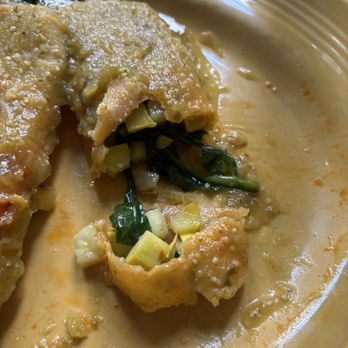 Vidorra - Inside of the veggie enchiladas - Mexican Near Me - Rockwall, Texas