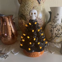 Ceramic Halloween Tree
