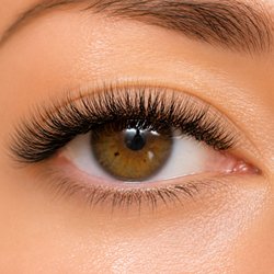Volume lashes that "frame" the shape of your eye are our specialty.