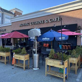 Mosaic Cuisine - Exterior/patio - Breakfast & Brunch Near Me - Rockville, Maryland Mosaic Cuisine - Exterior/patio - Breakfast & Brunch Near Me - Rockville, Maryland