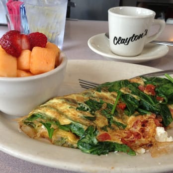 Clayton's Coffee Shop - Feta, spinach omelette - Coffee & Tea Near Me - Coronado, California