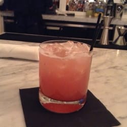 Agustin Kitchen - Pom Sour Marg -- Corrido, Marnier, Pom Jam, Local Pom-White Vin, & Citrus @ Agustin Kitchen