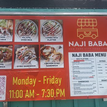 Naji Baba - Simple menus - Sandwiches Near Me - Kailua, Hawaii