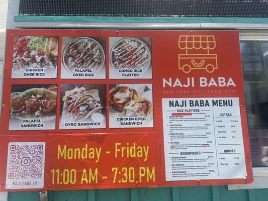 Menu photo 3 Naji Baba Kailua, HI