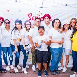 The Sapience team supporting the Indian Food Festival 2019