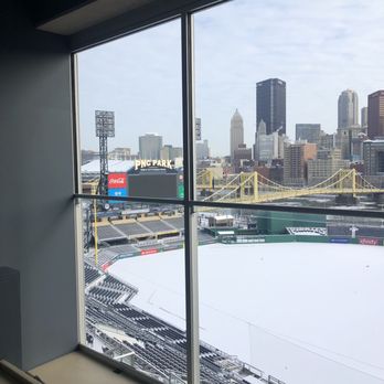 PNC Park - Press area views - Stadiums & Arenas Near Me - Pittsburgh, Pennsylvania