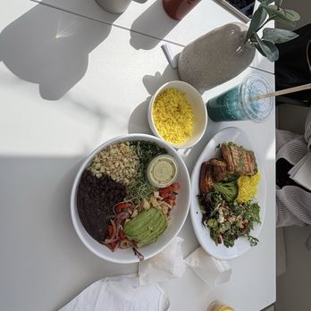 Aubergine Kitchen - RIO BOWL and WILD SALMON PLATE - Breakfast & Brunch Near Me - Mesa, Arizona