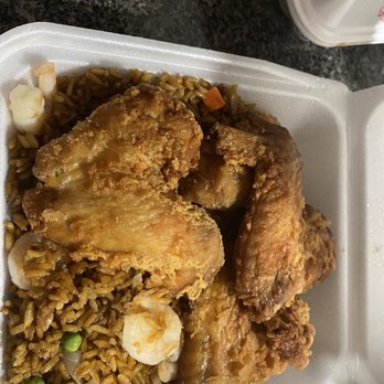 Great Wall Kitchen - Shrimp fried rice and wings - American Near Me - Atlanta, Georgia