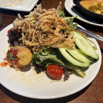 River House - Salad with oysters - New American Near Me - Louisville, Kentucky